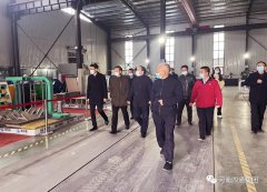 安阳职业技术学院领导莅临四通模具进行调研